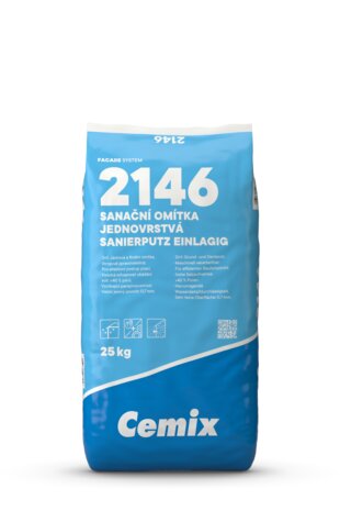 SANAČNÁ OMIETKA JEDNOVRSTVOVÁ